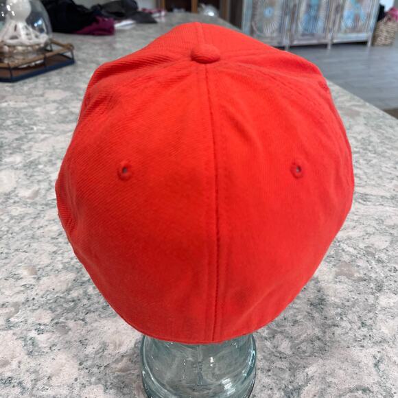 Dickies Fitted Baseball Hat Men's Size XL Red With White Embroidered Logo - Picture 4 of 6